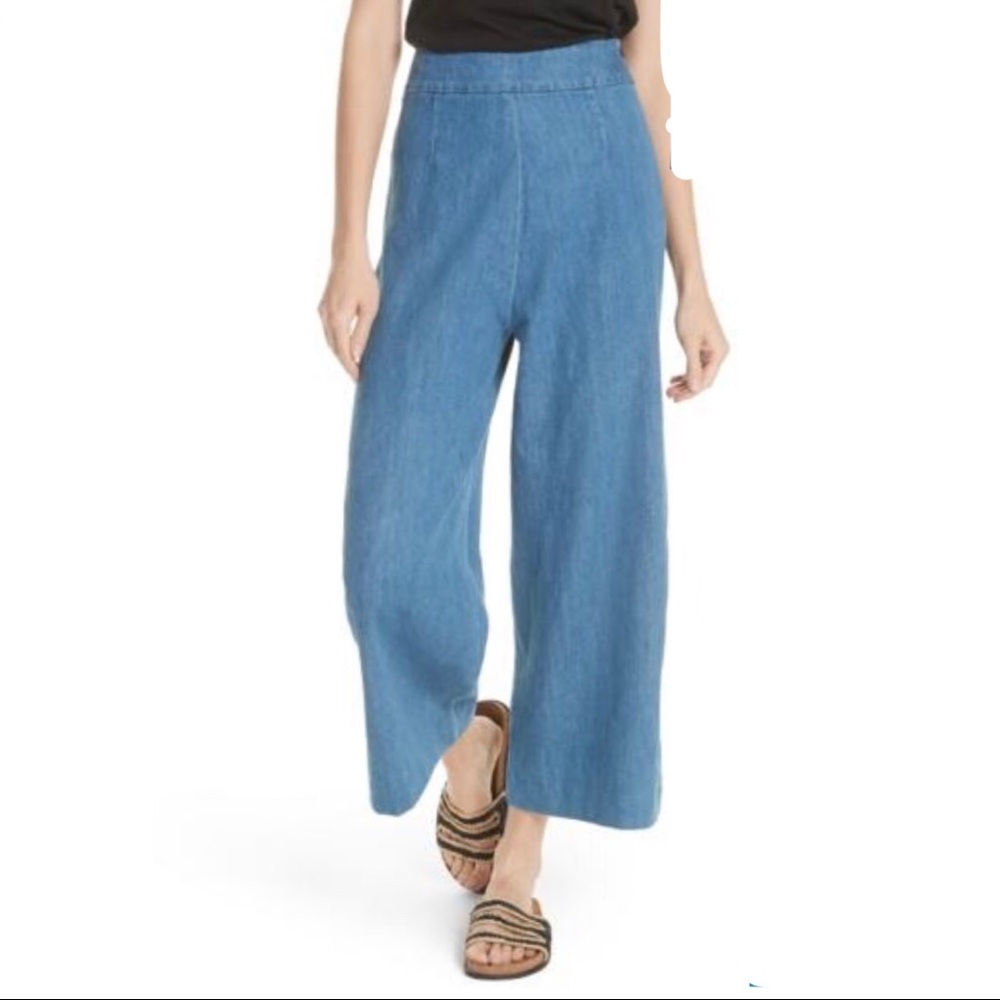 Free People High Rise Flare Pants Size 10